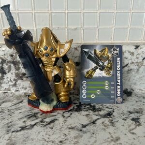 Skylanders Trap Team Nitro Krypt King Activision Figure